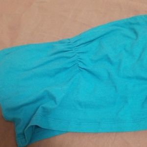 Teal bandeau top EUC